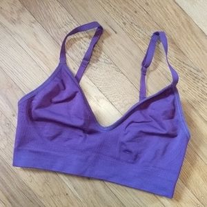 Magenta convertible athleta sports bra